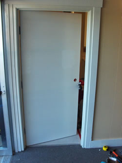 install new fire door