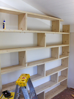 custom shelving