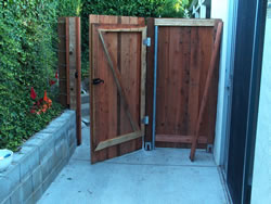 new fence gate